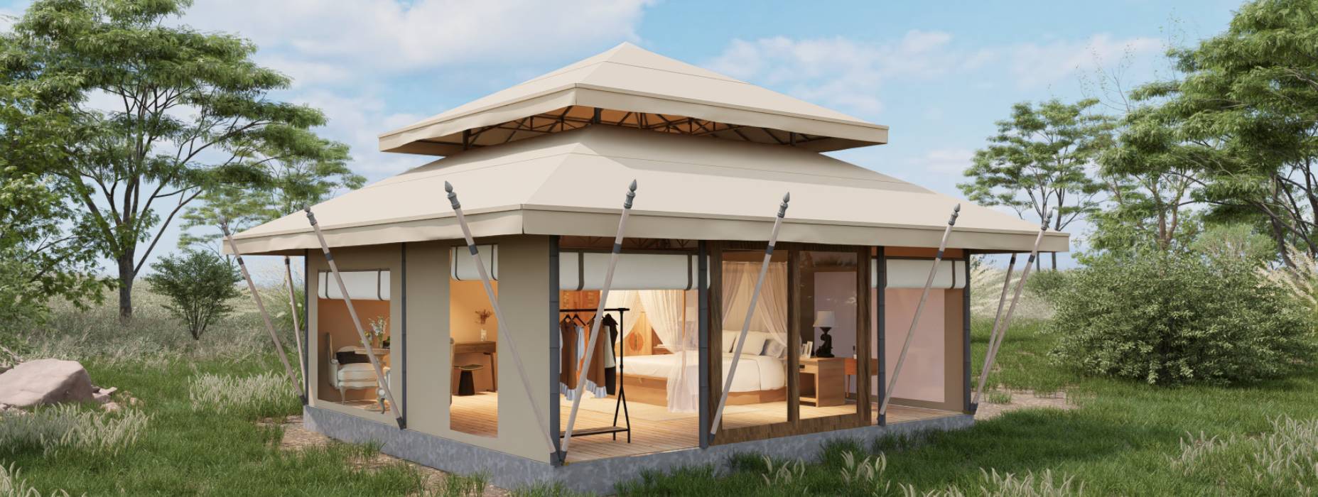 鹤山市户外野奢帐篷